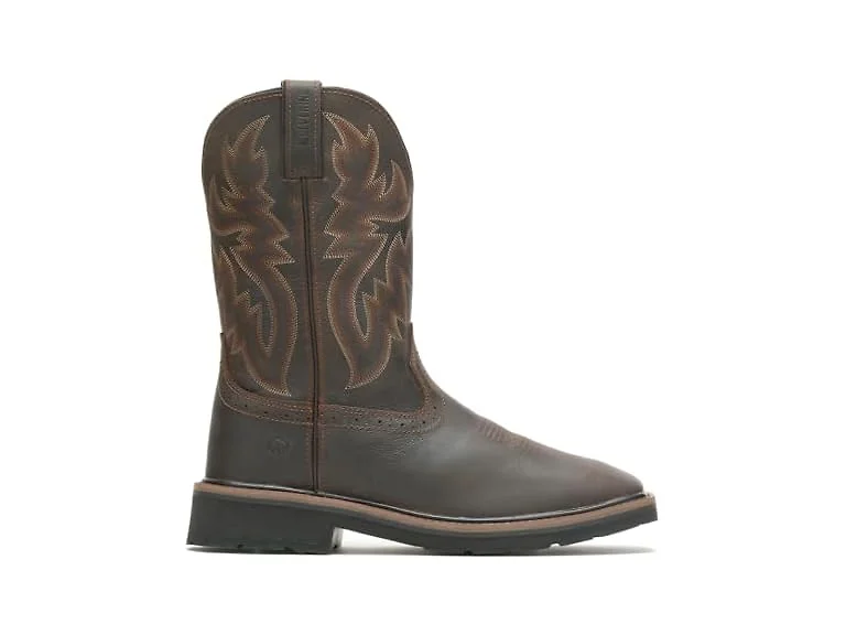 Wolverine Men's Rancher 10", Dark Brown/Rust, 10 W US