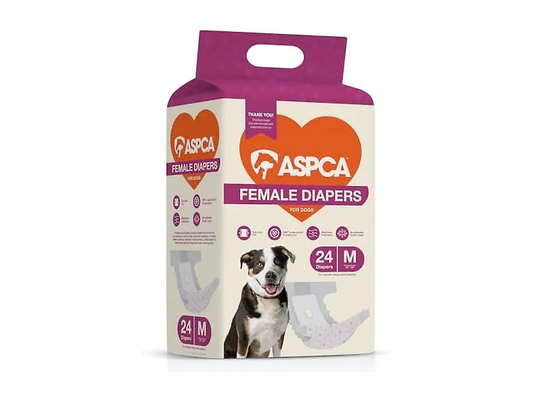 ASPCA Female Dog Diapers with Wetness Indicator