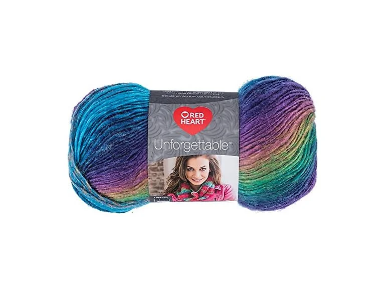 RED Heart E793.1975 Boutique Unforgettable Yarn, Gossamer