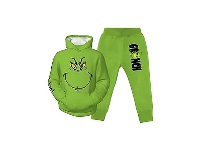 Christmas Kids Hoodie Tracksuit Set