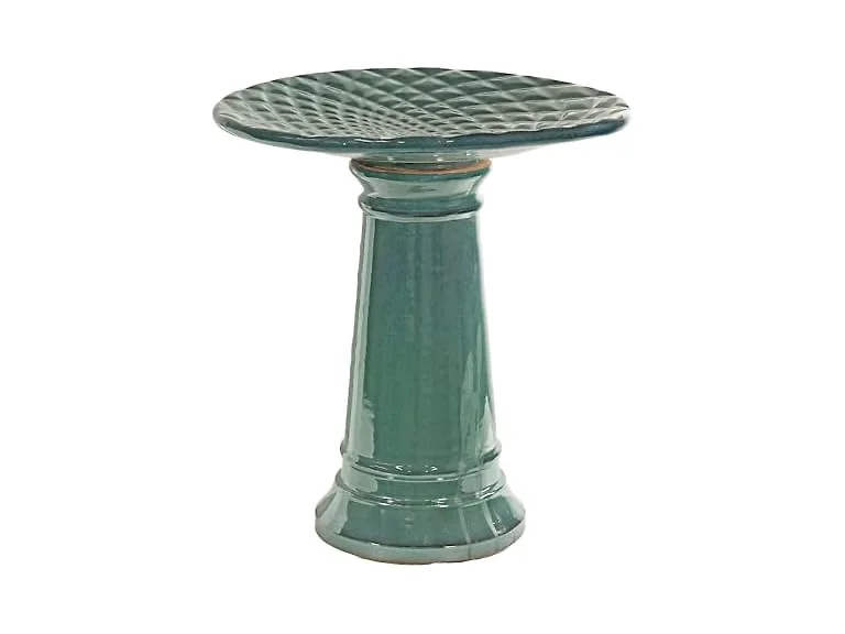 Sunnydaze Rennes Outdoor Ceramic Bird Bath
