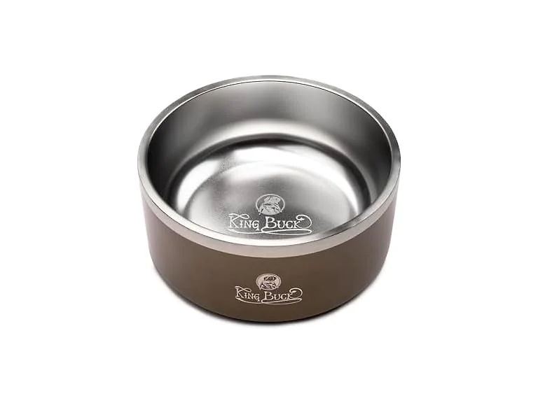 King Buck Thermal Dog Bowl