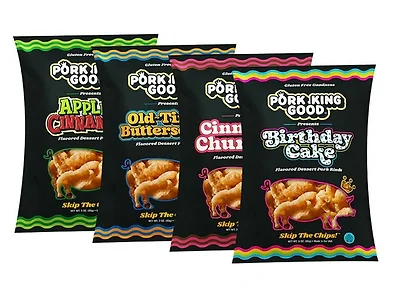 (8 Pack) "Sweet Mother of Pork" Rinds Bundle