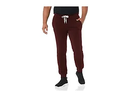 Southpole Men's Basic Active Fleece Jogger Pants-Regular and Big & Tall Sizes, BUR, XL