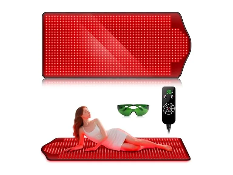 Viconor Red Light Therapy Mat Black