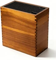 Universal Knife Block XL Knife Block Without Knives Acacia Wood Natural