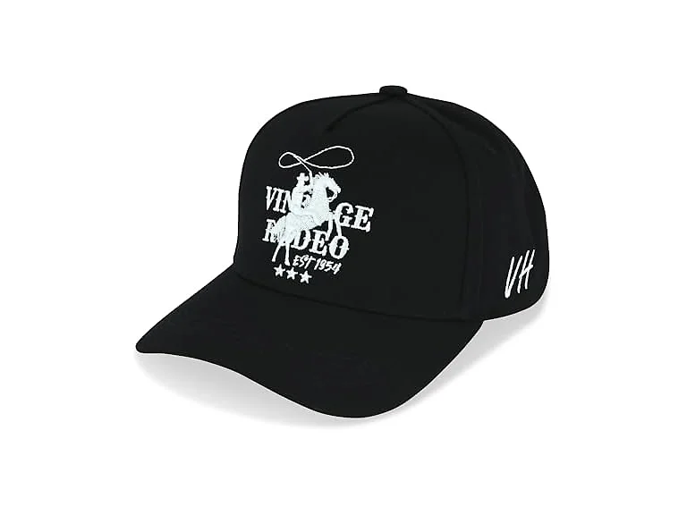 Embroidered Western Retro Snapback Cap
