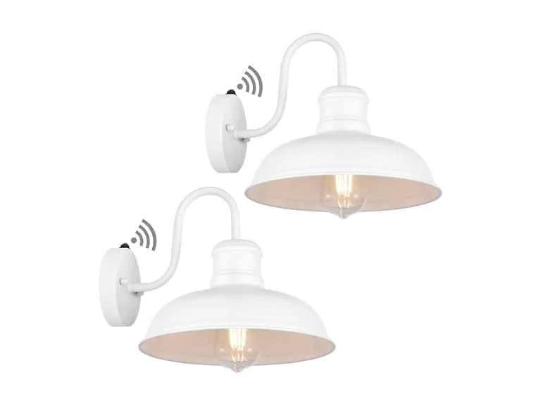 TOBUSA 2-Pack Dusk to Dawn Wall Light