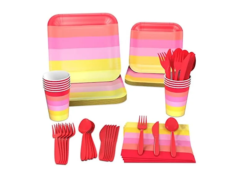 Crayola Rainbow Party Supplies Set