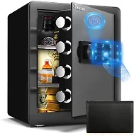 Safe Box, Home Safe with Fireproof &Waterproof Bag Caja Fuerte Para Dinero Money Safety Box for Cash Documents Safes for Home