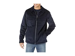 Amazon Essentials Men's Corduroy Work Jacket, Navy, Large
