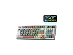 RK ROYAL KLUDGE S98, RGB, 2.4Ghz/BT/Wired, Cream Switch,