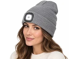 dbhype SG-MZH01 LED Headlamp Beanie Grey