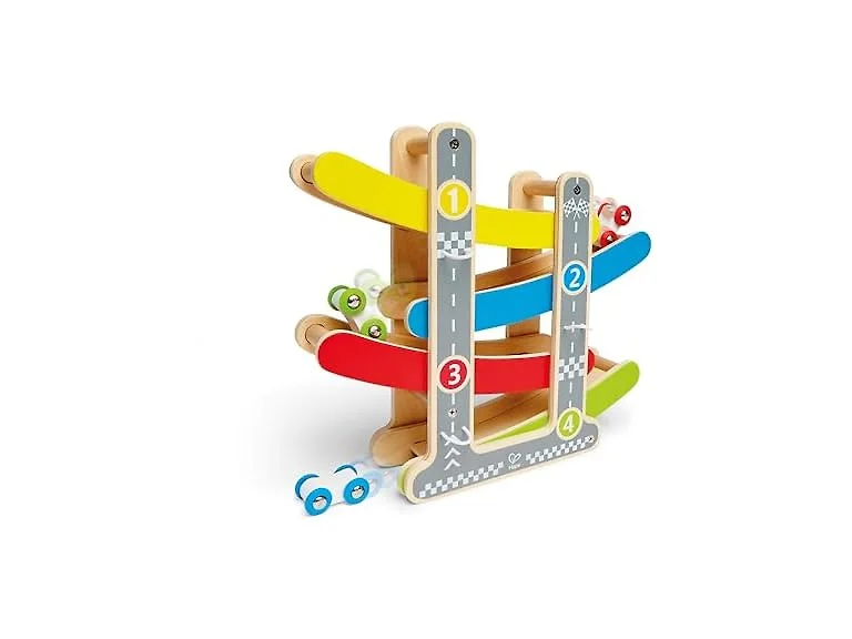 Hape Toddler Wooden Race Track Car