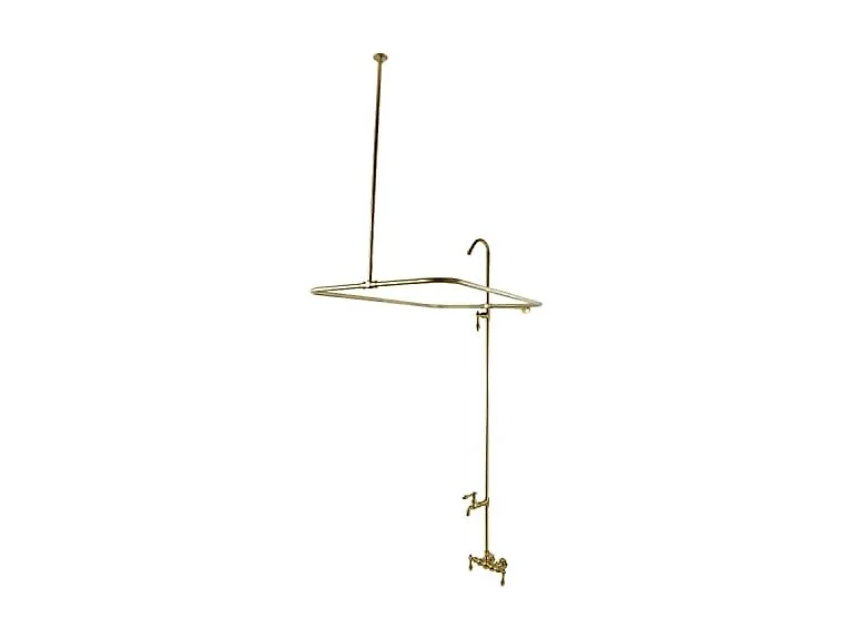 Kingston CC61T7 Tub Wall Mount Tub Faucet, Brass