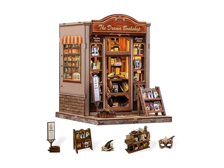 Book Nook Kit - DIY Miniature Dollhouse