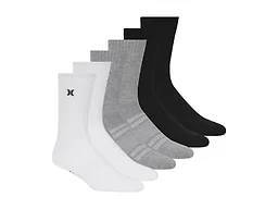 Hurley Men's 12-Pairs Crew Socks