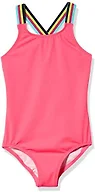Kanu Surf Girls' Maggie Upf 50 Beach Sport Athletic One Piece Swimsuit, Maggie Hot Pink, 3T