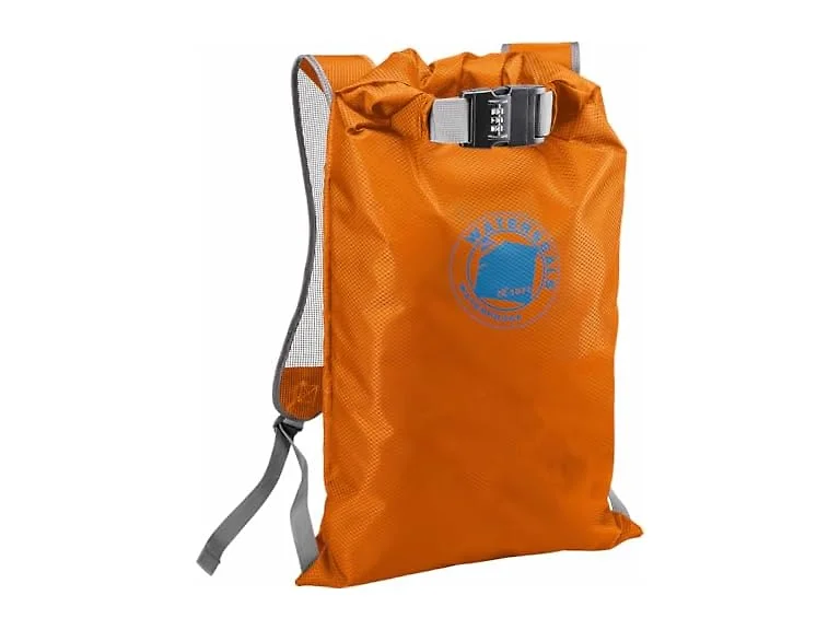 Lewis N. Clark WaterSeals Locking Backpack Orange
