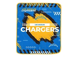 NFL Team Modern Logo Blanket - Los Angeles Chargers