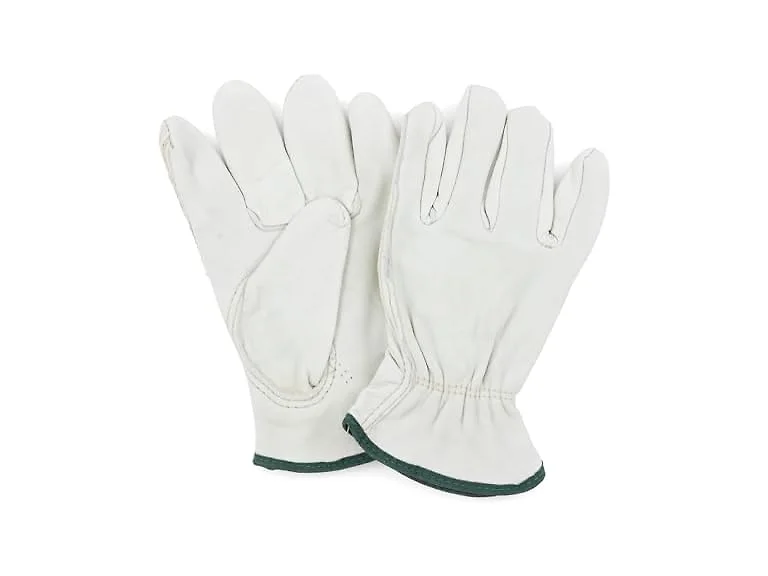 COW GRAIN LEATHER DRIVERS GLOVES MED
