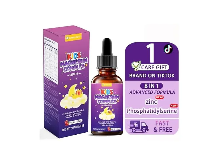 Kids Magnesium Liquid Drops-Magnesium