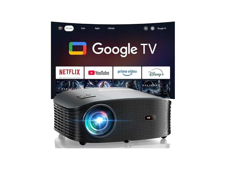 GOODEE Smart Projector with WiFi and Bluetooth