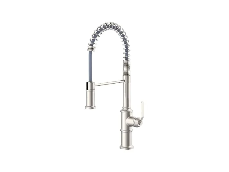 Gerber Kinzie Pre-Rinse Kitchen Faucet, Stainless Steel