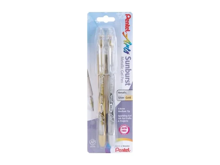 Pentel Pentel Arts Sunburst Metallic Gel Pen