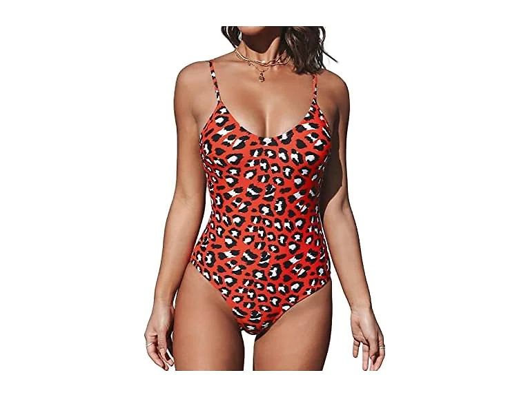 CUPSHE One Piece V Neck Swimsuit
