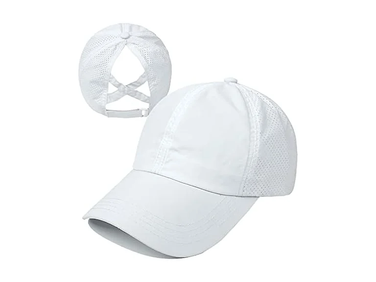 Muryobao Women (OS) Criss Cross Ponytail Travel