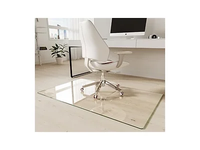 Koonmi Glass Chair Mat 30"x48"
