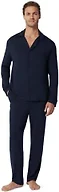 Amazon Essentials x Sofia Grainge Men's Long Sleeve Relaxed Fit Breathable Modal Jersey Pajama Set, Loungewear, Navy, XX-Large