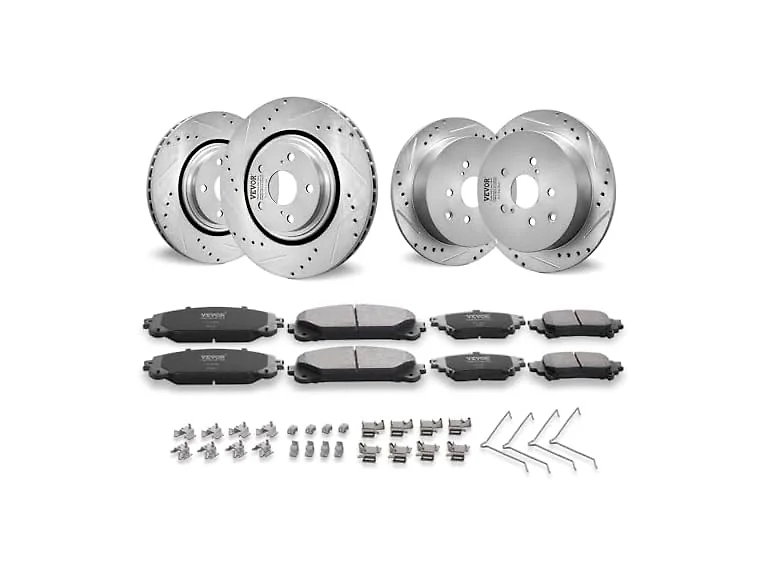 Front and Rear Brake Kit Compatible