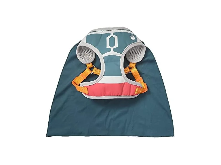 STAR WARS for Pets Boba Fett Dog Harness Wit
