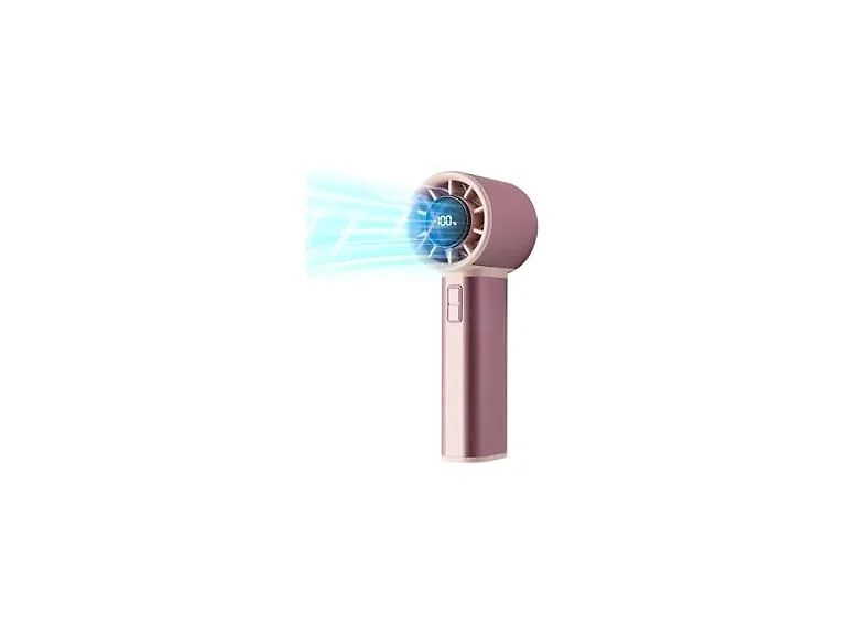 Sowmow Rose Gold Handheld Turbo Fan