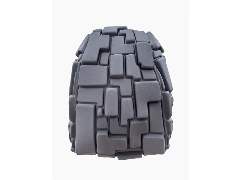 MadPax Block Slate Gray Backpack (Medium)