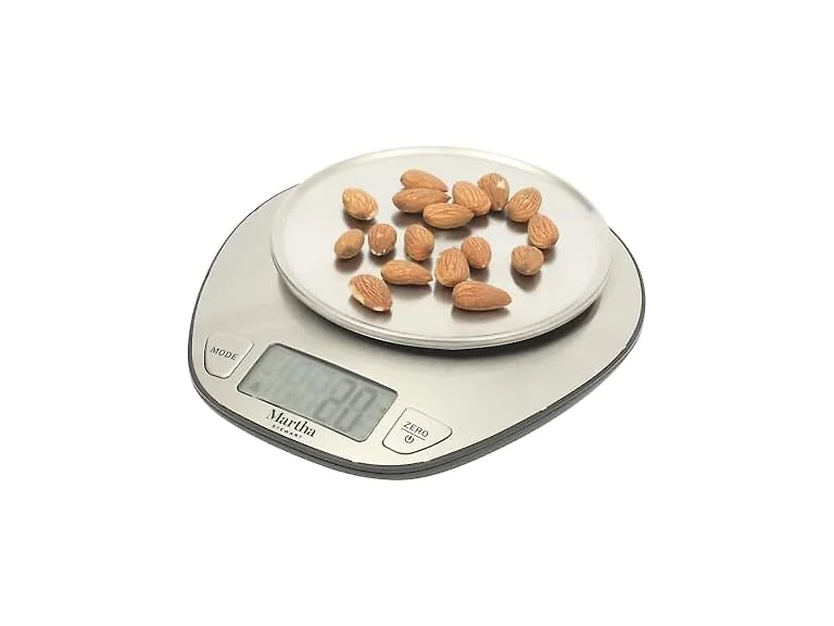 Martha Stewart Food Scale 11 lbs/5kg, Digital Kitchen Scale