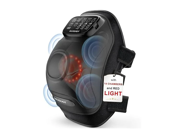Musugy Knee Massager Heat Red Light
