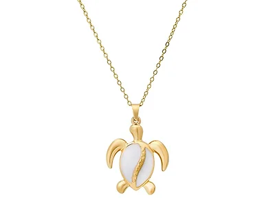 18K Gold Plated Sea Turtle Necklace