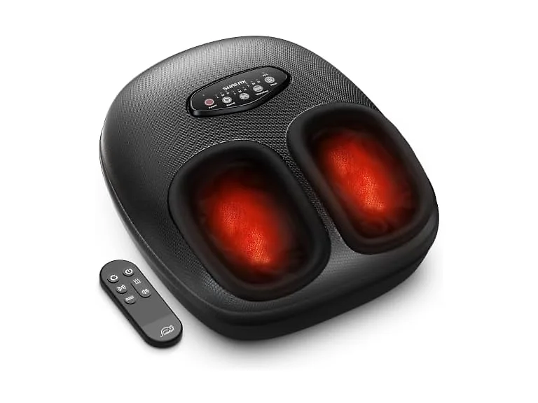 Foot Massager With Heat - Black