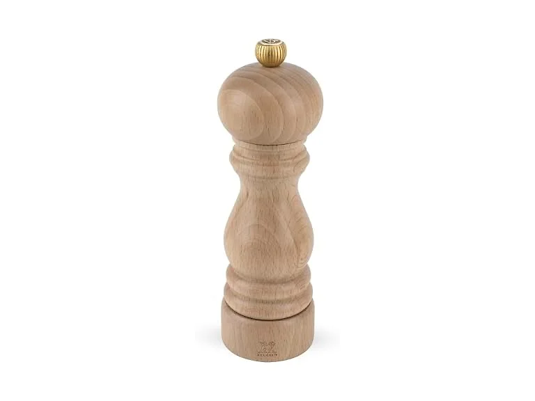 PEUGEOT- Paris Classic Zirlion Salt Mill, Wood, Natural