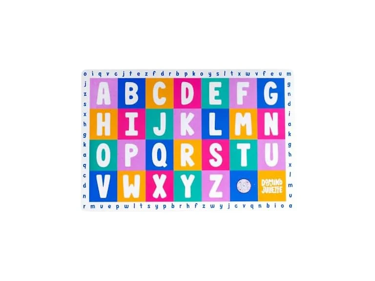 Uppercase & Lowercase Alphabet Placemat