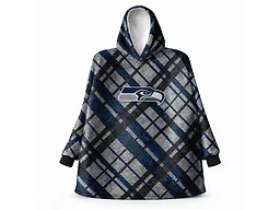 Pegasus FWD-PEG-NFL-6S16 NFL Team Cozy Sherpa Hoodie - OSFM Seattle Seahawks 