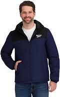 Reebok Mens Midweight Puffer Jacket, Vector Navy, L