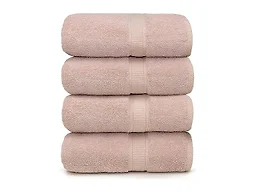 Ariv ABT 30" x 52" 4 Pk Oversized Bath Towels Blush