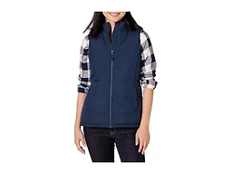 Amazon Essentials Women's Mid-Weight Puffer Vest, Navy, X-Small