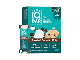 IQ BAR 24 count toasted coconut 24 count toasted cocon