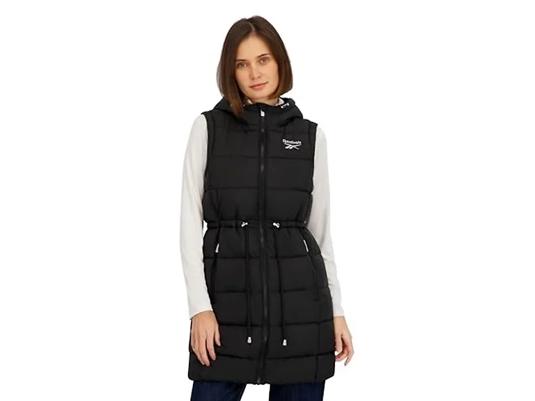 Reebok Women Long Puffer Vest