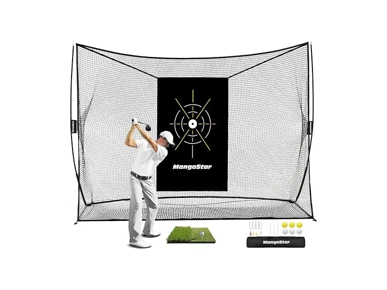 Mangostar 10x7ft Golf Practice Net Set